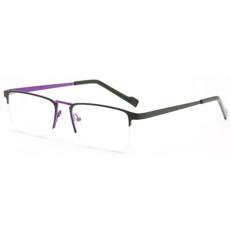 Dachuan Optical DRM368015 China Supplier Half Rim Metal Reading Glasses With Metal Legs (20)